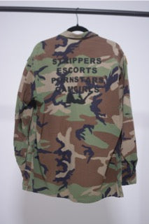 Sex Workers Military Jacket.